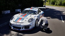 Imagem de Rali Vinho Madeira: Filipe Freitas com problemas na embraiagem do Porsche 991 GT3 CUP (Vídeo)