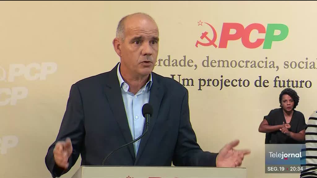 PCP assinala fundos imobiliários e critica Chega pela nova lei do arrendamento