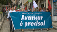 Imagem de USAM na rua reclama melhores condições de vida (vídeo)