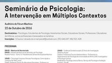 Imagem de Machico recebe I Seminário de Psicologia (Vídeo)