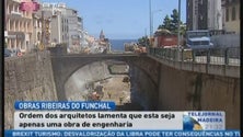 Imagem de Ordem dos arquitectos critica o processo das obras nas ribeiras do Funchal (Vídeo)