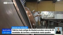 Fábrica mais antiga da Madeira produz mais de 20 toneladas de torrões e amêndoas para esta Páscoa