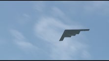 Imagem de Bombardeiro furtivo nas Lajes [Vídeo]
