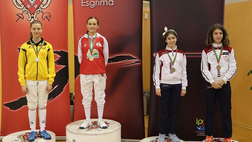 Imagem de Madeirense medalha de ouro no Circuito Nacional de Esgrima