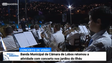 Banda Municipal de Câmara de Lobos protagonizou concerto nos jardins do Ilhéu (Vídeo)