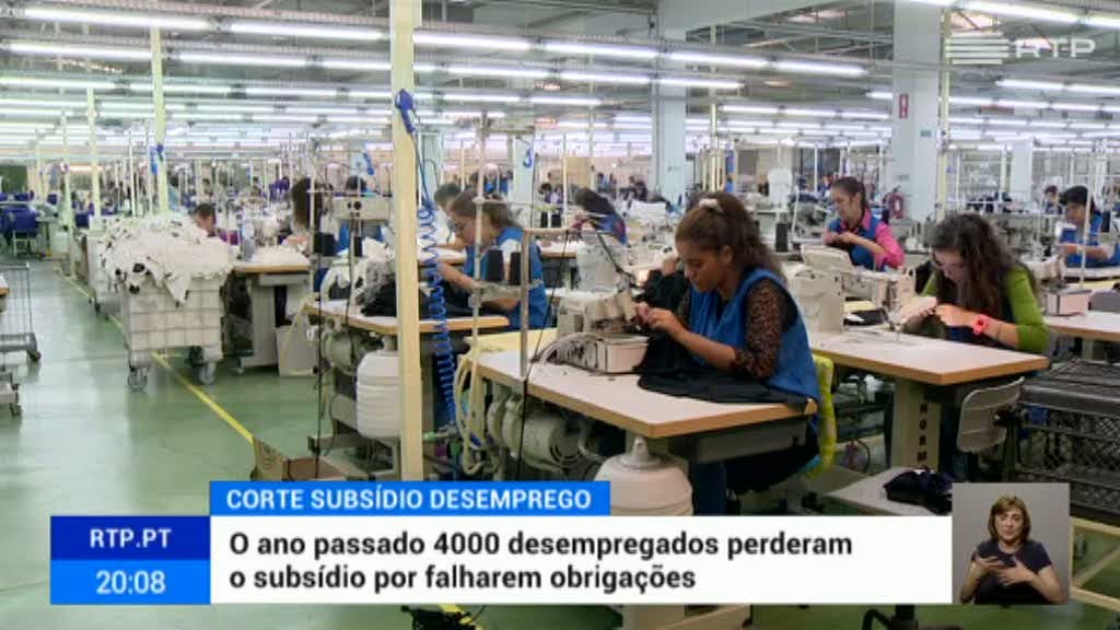 Sobe n�mero de pessoas que perdem subs�dio de desemprego