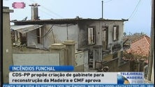 Imagem de Vai ser criado um de gabinete para reconstrução da Madeira (Vídeo)