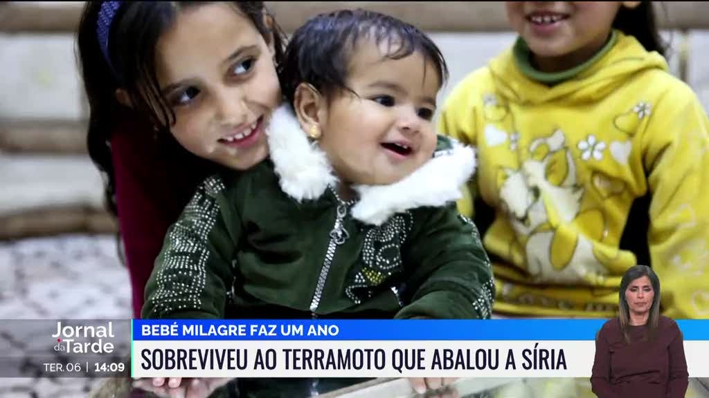 Faz hoje um ano que a bebé milagre da Síria sobreviveu a terramoto