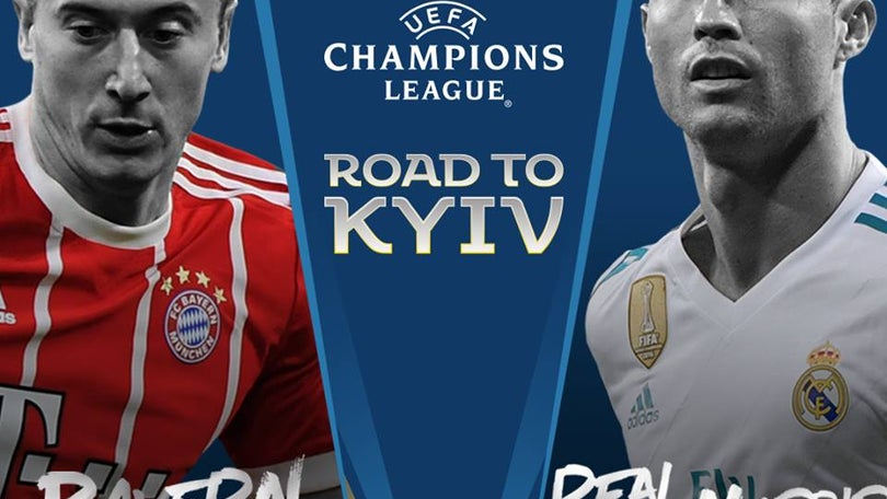 Imagem de Real Madrid defronta Bayern Munique nas meias-finais da Champions