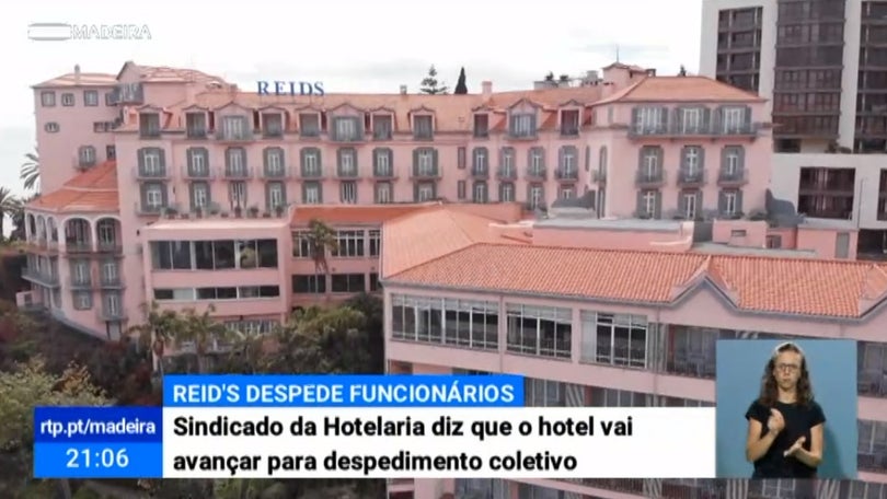 Imagem de Hotel Reid´s Palace vai despedir 63 trabalhadores