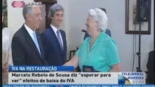 Marcelo Rebelo de Sousa participou na cerimónia de imposição de insígnias (Vídeo)