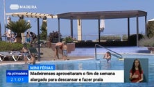 Imagem de Madeirenses aproveitam feriados para gozar umas miniférias (Vídeo)
