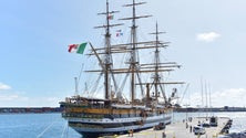 Navio-escola italiano pode ser visitado em Ponta Delgada (Vídeo)