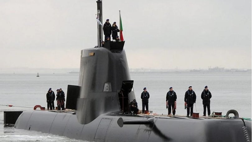 Submarino português Arpão no Rio de Janeiro