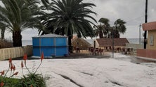 Imagem de Queda de granizo no Porto Santo (vídeo)
