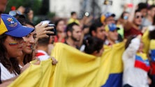 Imagem de Macron elogia `coragem` dos venezuelanos que `marcham pela sua liberdade`