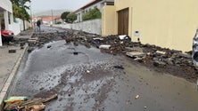 Imagem de Furacão Lorenzo: Freguesias das Angústias e Feteira fustigadas pelo furacão [Vídeo]