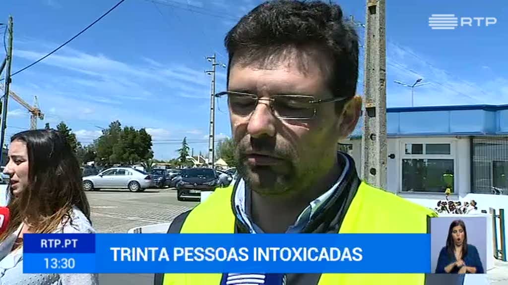 Trinta pessoas assistidas por intoxica��o em f�brica em Santar�m