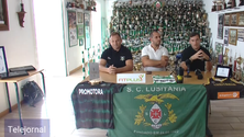 Lusitânia apresenta treinador (Vídeo)
