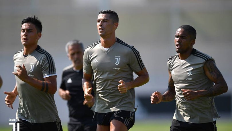 Ronaldo estreia-se hoje em jogo oficial pela Juventus