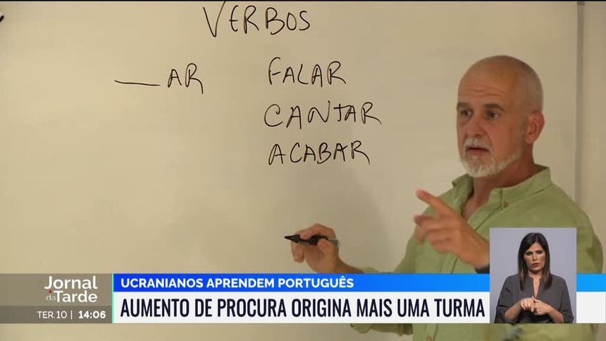 Ucrânia. Aumenta a procura de aulas de português para estrangeiros