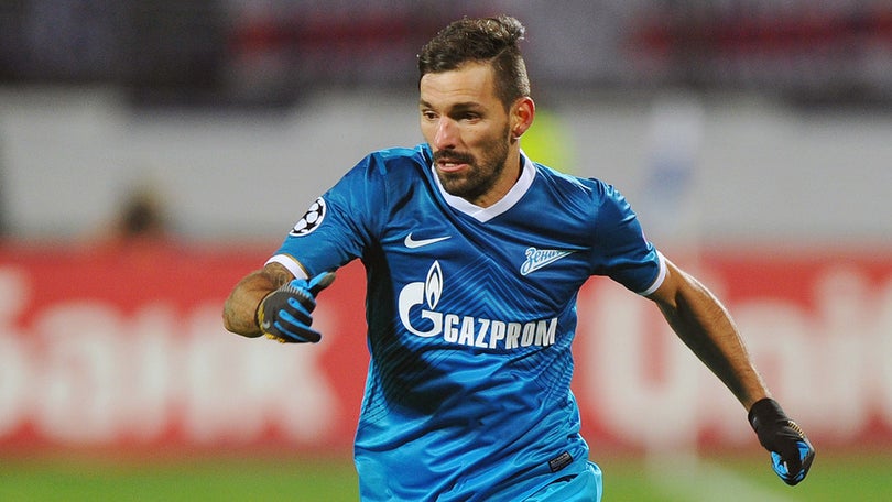 Imagem de Danny volta a jogar pelo Zenit depois da grave lesão no joelho