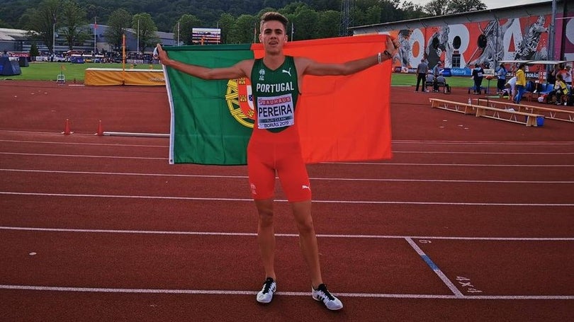 Imagem de Nuno Pereira é o primeiro madeirense a assegurar a presença no Campeonato da Europa absoluto em pista coberta