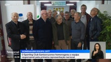 Santacruzense homenageou equipa histórica do clube (vídeo)