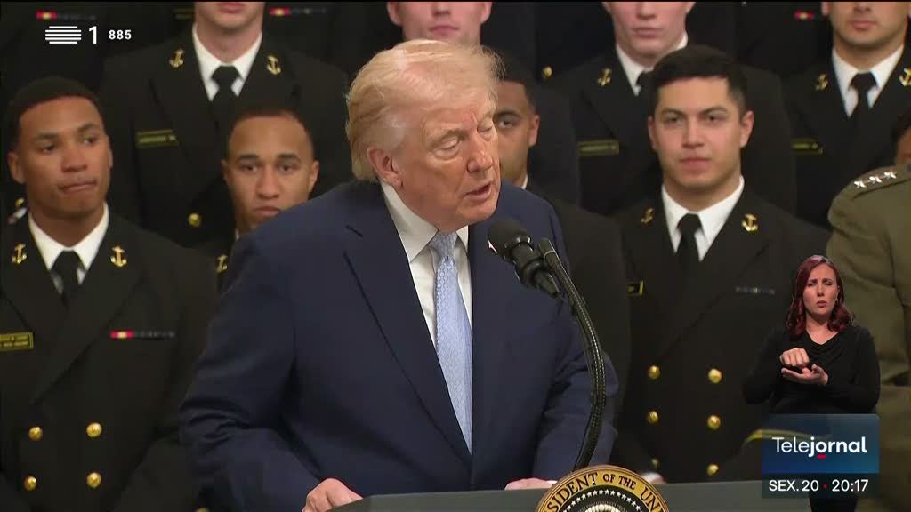 Donald Trump chamou cobardes aos aliados da NATO