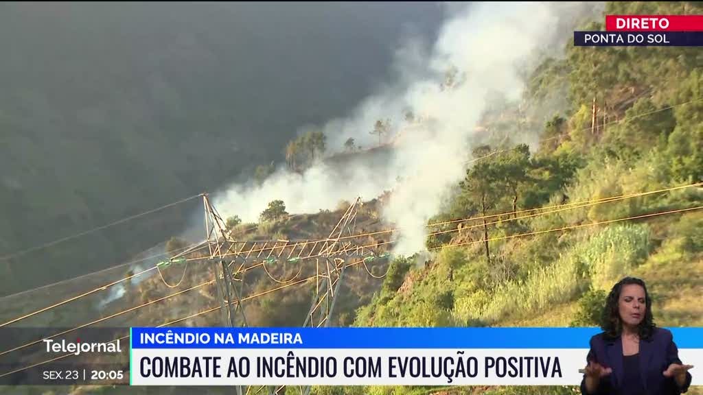 Incêndio na Madeira. Moradores da Ponta do Sol mais aliviados