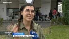 Imagem de Estudantes de artes visuais da UMa admitem que é difícil conseguir trabalho na área (vídeo)