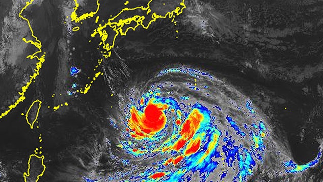 Risco de tempestade sem precedentes no Japão