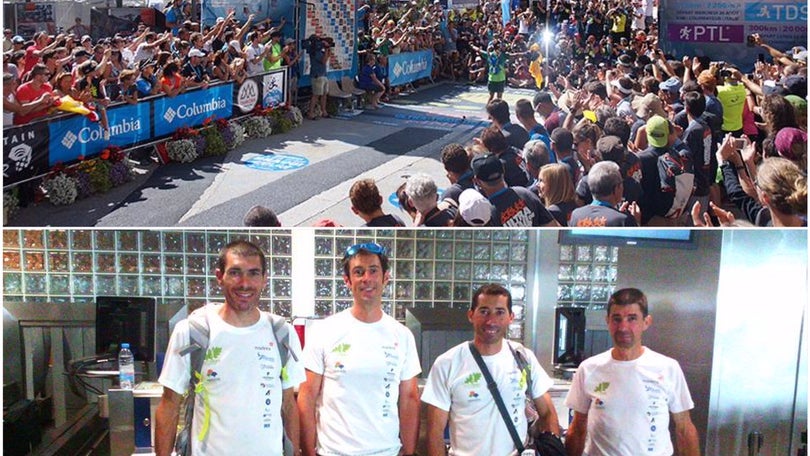 Imagem de Madeirenses no Ultra Trail Mont Blanc 2015