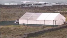 Imagem de Tenda instalada nas Lajes do Pico motiva protesto ambiental (Vídeo)