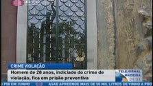 Suspeito de violação de menor fica em prisão preventiva (Vídeo)