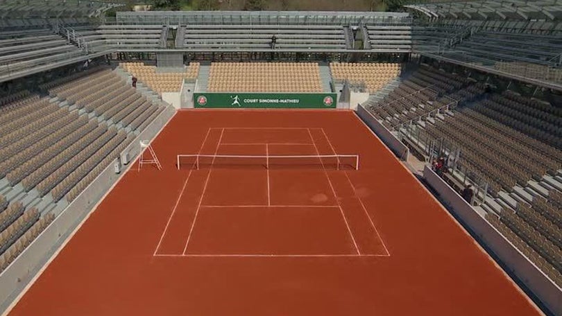 Imagem de Torneio de Roland Garros vai ter público, mas será limitado a 60% da capacidade