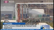 Zona Franca e Industrial do Caniçal realizou um simulacro para testar a segurança dos equipamentos (Vídeo)