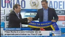 Filipe Rocha é o novo treinador do União e diz-se preparado para treinar na 1ªou 2ª Liga (Vídeo)