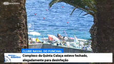 Imagem de Covid-19: Clube Naval do Funchal encerra para desinfeção após visitante testar positivo (Vídeo)