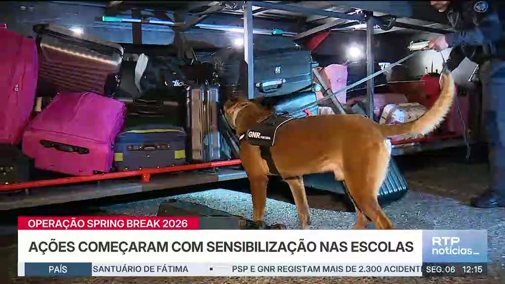 GNR fiscaliza autocarros de finalistas em operação especial