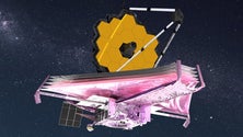 Imagem de Telescópio James Webb atingiu configuração final