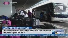 Dezenas de voos escoaram os últimos turistas que fizeram férias na Madeira na passagem de ano