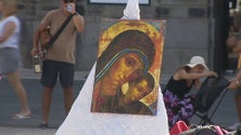Imagem de Jovens italianos celebram arranque da JMJ em Angra do Heroísmo