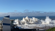 Imagem de Mar agitado na Marina do Lugar de Baixo (vídeo)