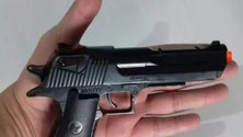 Imagem de Cinco anos e quatro meses de prisão para ladrão com pistola de plástico