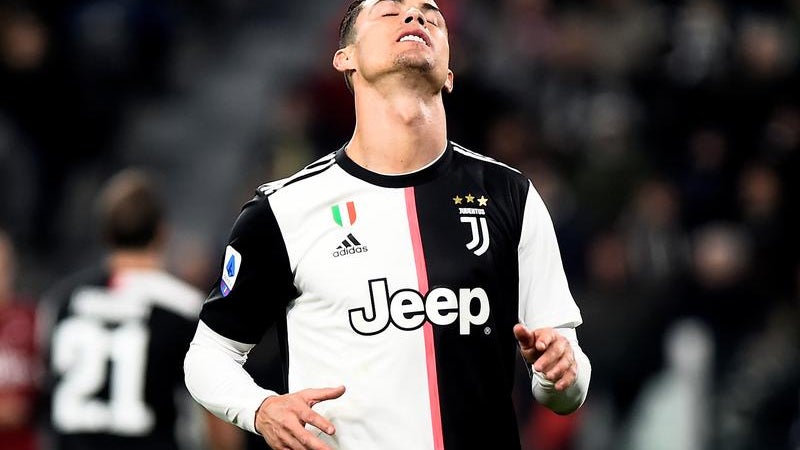 Imagem de Ronaldo deve falhar jogo com a Atalanta