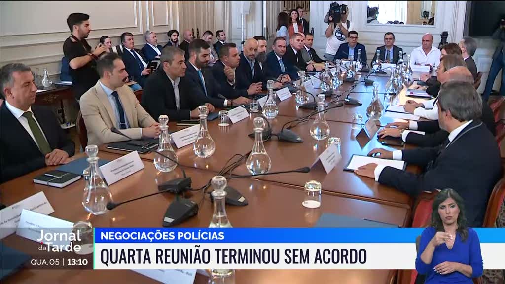 Governo e sindicatos de polícias sem acordo. Ministra quer perceber se há margem