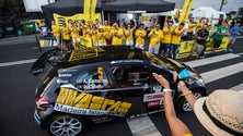 Imagem de Os momentos de glória dos vencedores do Rali Vinho Madeira entre a meta da classificativa do Rosário e o Pódio