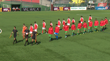 Sub-15 do Marítimo perderam pela primeira vez (vídeo)