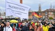 Imagem de Manifestações contra medidas de contenção na Alemanha